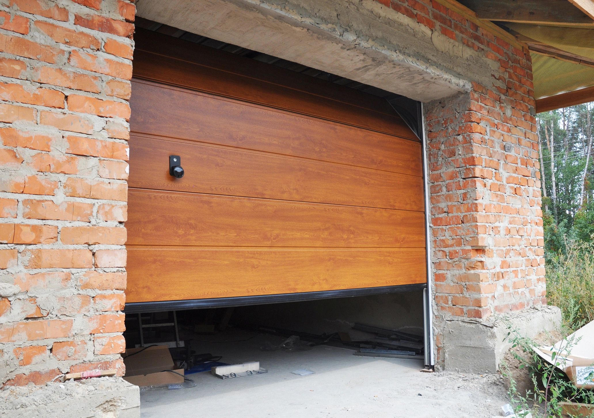 Garage door maintenance